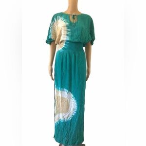 INDAH Full Length Summer beach Dress sz XS regular women's